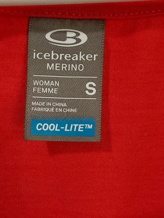 Icebreaker Yanni Cool-Lite Mini Tank Dress In Poppi Red - Picture 7 of 11